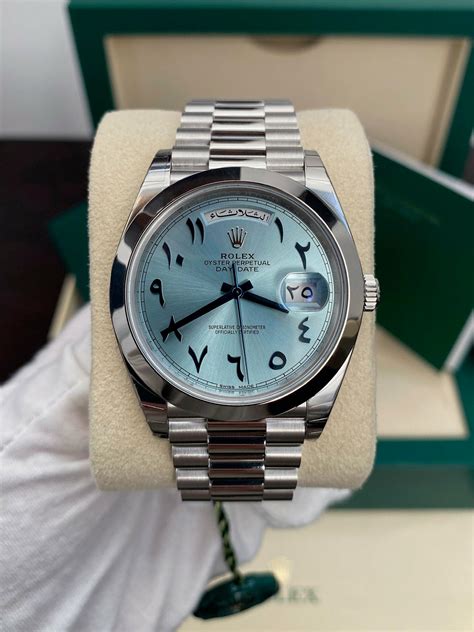 rolex arabic numbers price|Rolex with arabic dial.